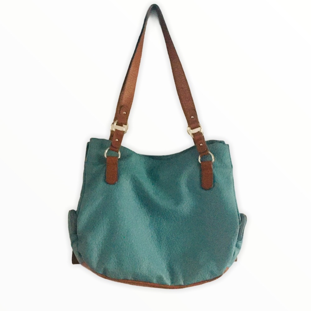 Rosetti green / brown handbag - Picture 2 of 16